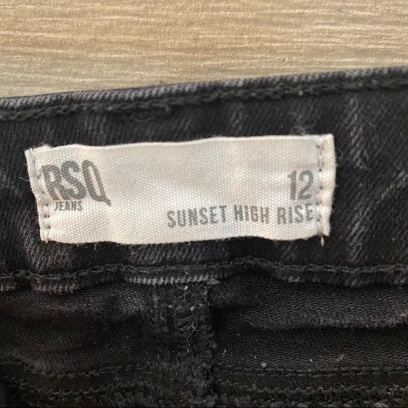 RSQ Girls Black Shorts - Picture 2 of 3